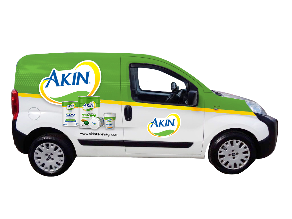 Akın Tereyağı Araç Kaplama Tasarımı - 