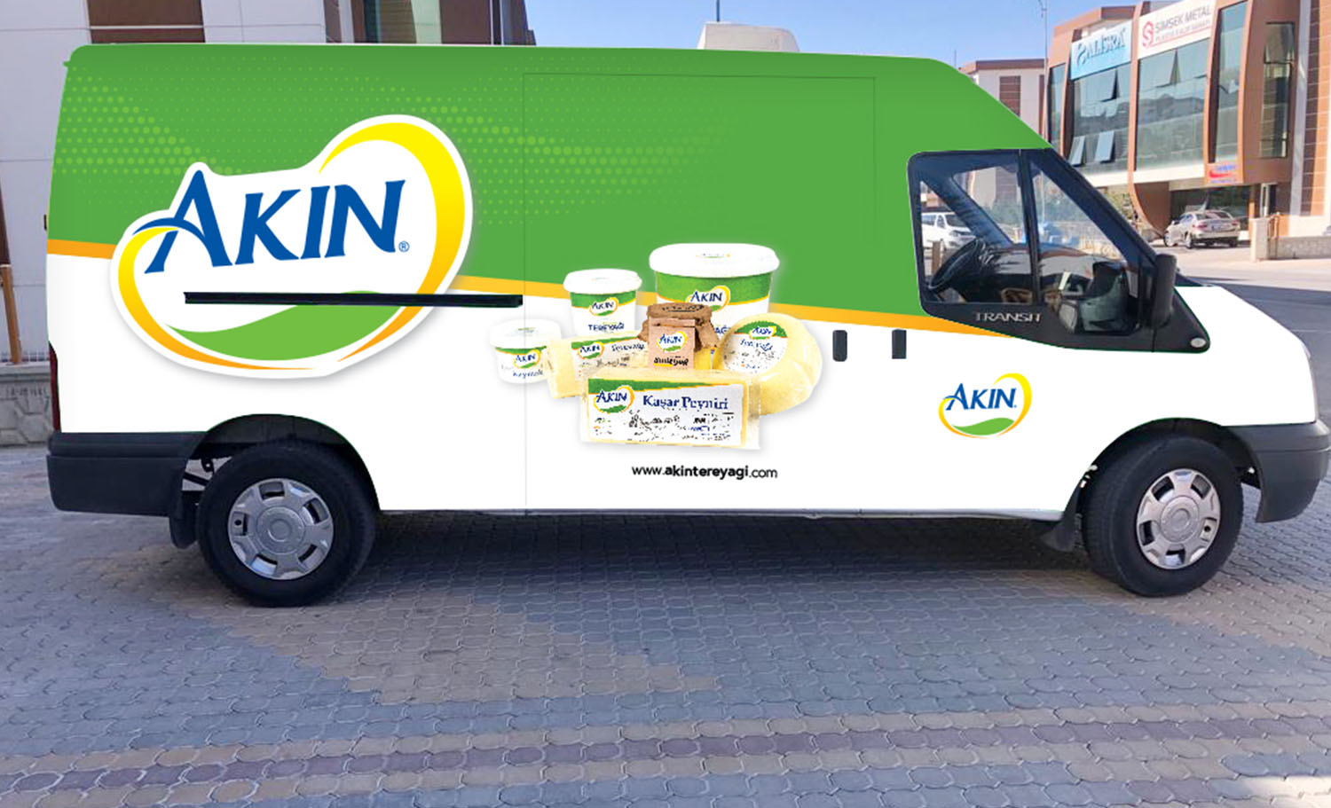Akın Tereyağı Araç Kaplama Tasarımı - 