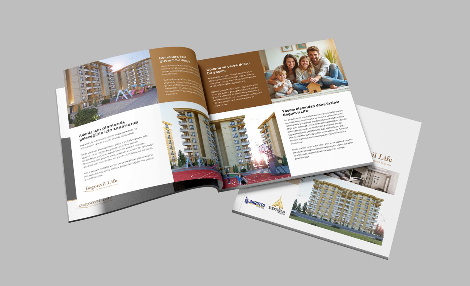 Begonvil Life | Barutcu Grup Yapı Katalog Tasarımı - 