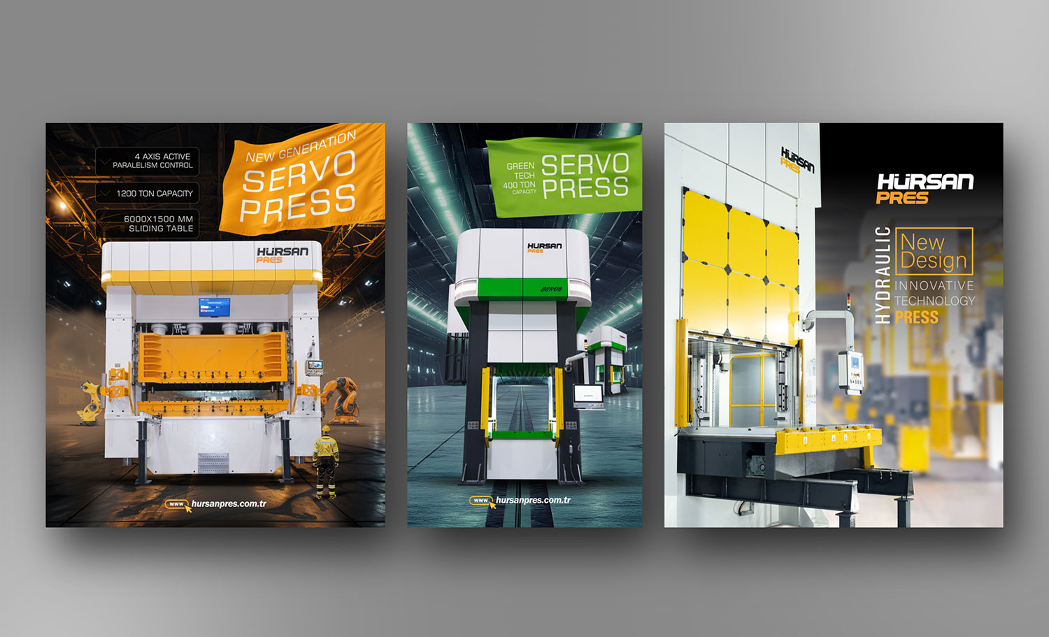 Hürsan Pres Fuar Afiş Tasarımı - Afiş Tasarımları