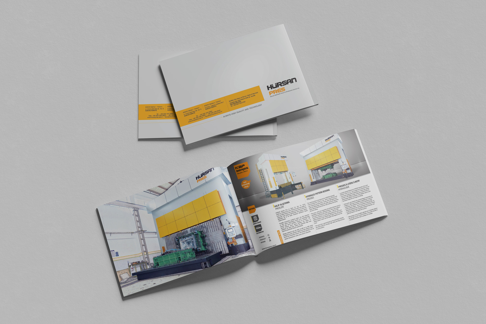 Hürsan Pres Katalog Tasarımı - Katalog Tasarımları