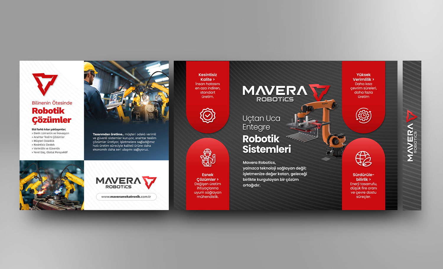Mavera Robotics Fuar Standı Afiş Tasarımı - Afiş Tasarımları