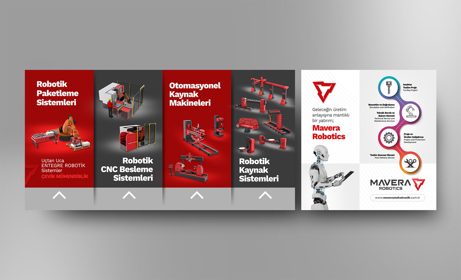 Mavera Robotics Fuar Standı Afiş Tasarımı - Afiş Tasarımları