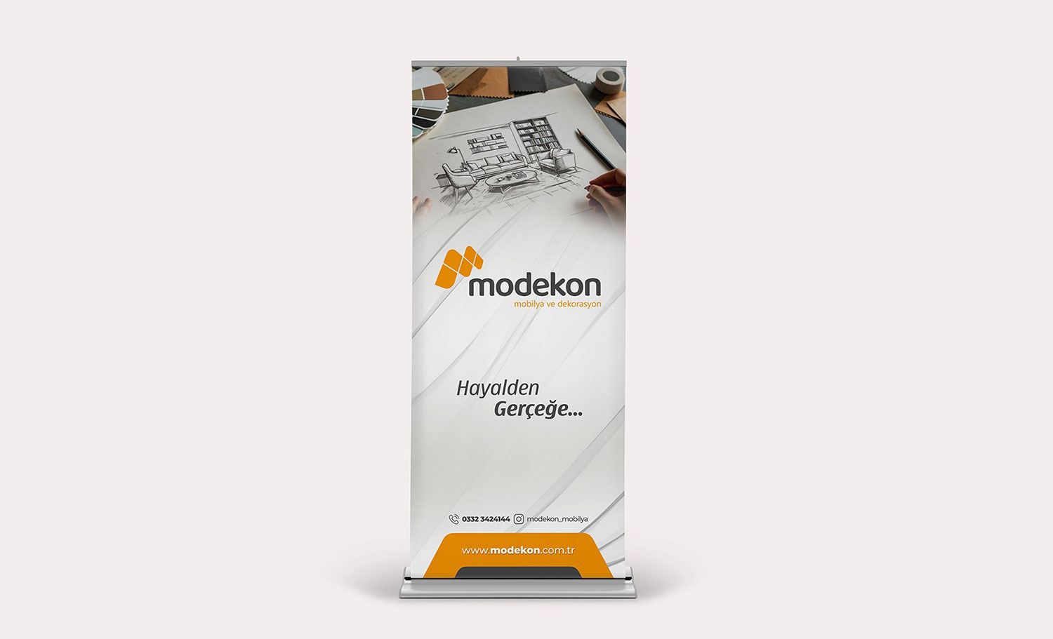 Modekon | Mobilya ve Dekorasyon AfişTasarımı - Afiş Tasarımları
