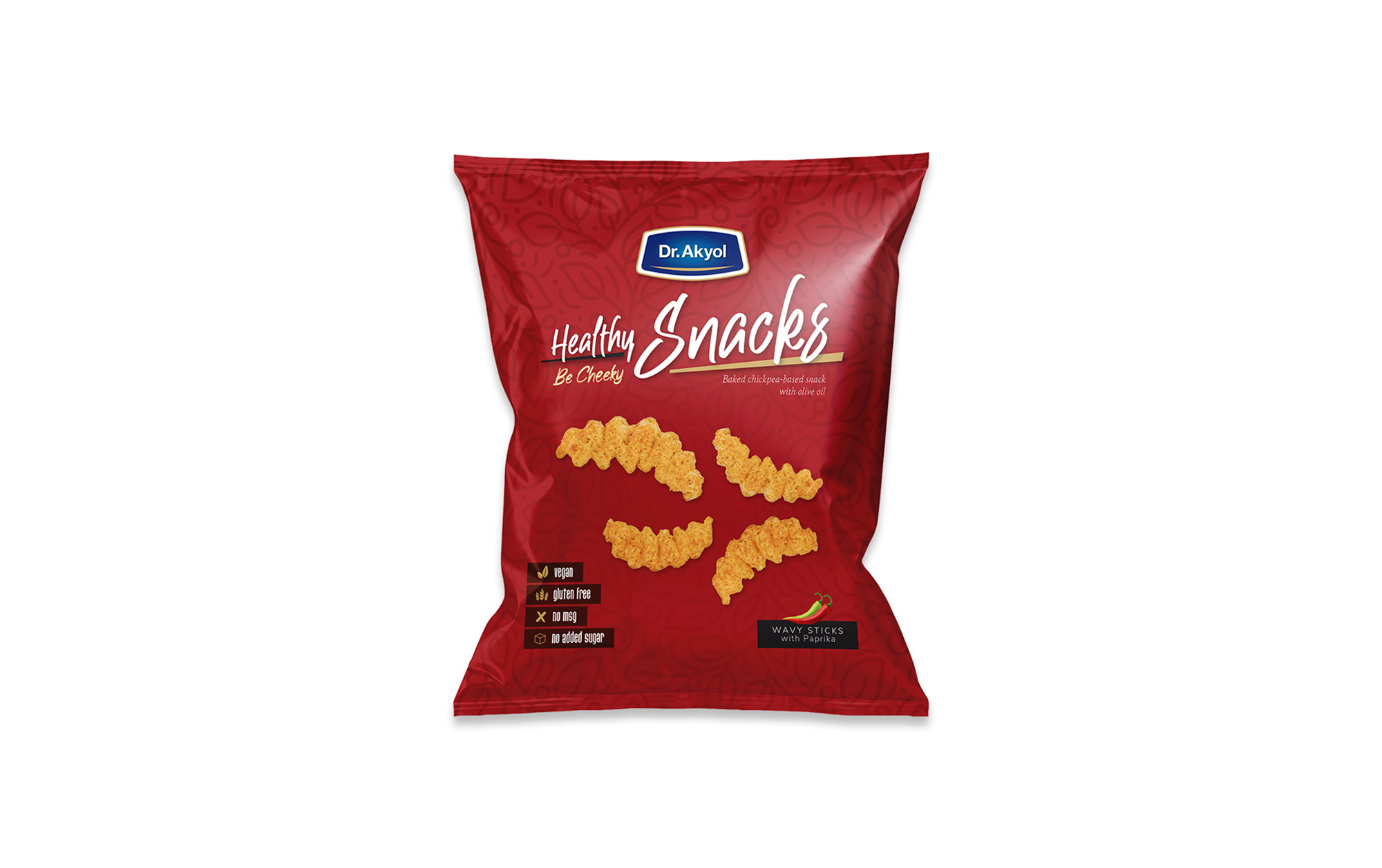 Dr. Akyol Paprika Çeşni Aromalı Snacks Ambalajı - 