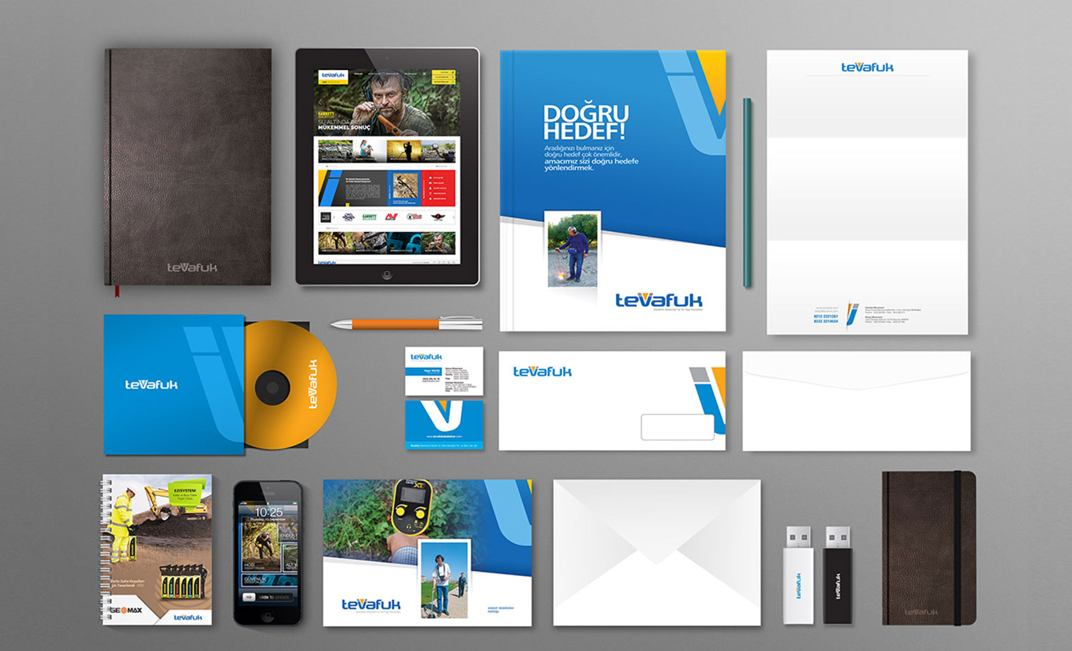 Tevafuk Dedektör Promosyon Tasarımı - Promosyon Tasarımları